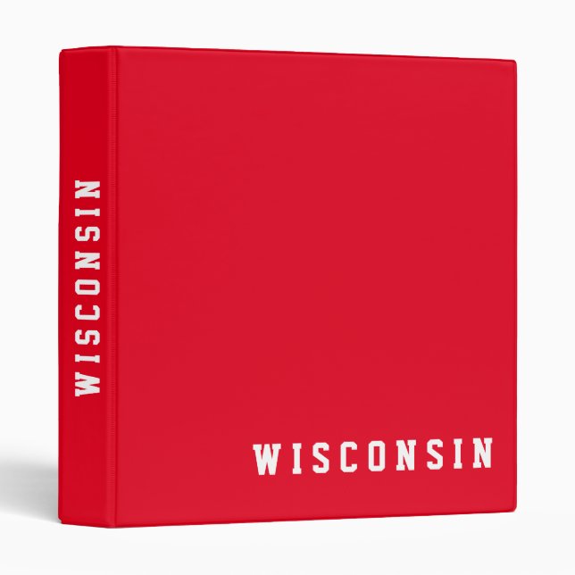 Wisconsin Binder (Front/Spine)