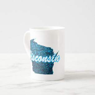 Wisconsin Bone China Mug