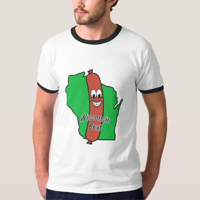 Wisconsin Bratman T-Shirt (Front)