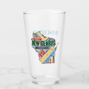 Wisconsin Brewery Glass