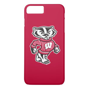 Wisconsin   Bucky Badger Mascot iPhone 8 Plus/7 Plus Case
