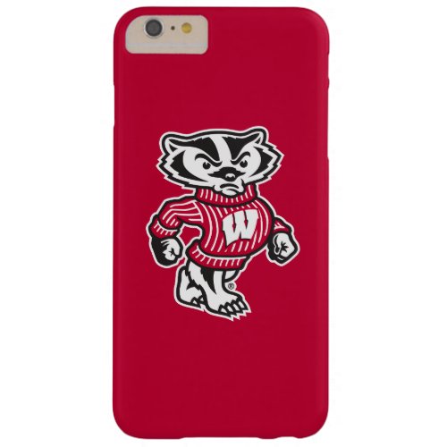 Wisconsin  Bucky Badger Mascot Barely There iPhone 6 Plus Case