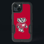 Wisconsin | Bucky Badger Mascot iPhone 13 Case<br><div class="desc">This design is officially licensed artwork from the University of Wisconsin.</div>