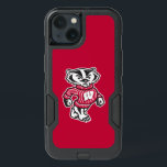 Wisconsin | Bucky Badger Mascot iPhone 13 Case<br><div class="desc">This design is officially licensed artwork from the University of Wisconsin.</div>