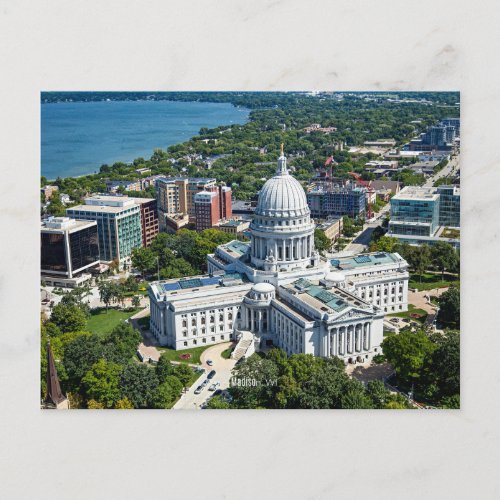 Wisconsin Capitol Madison Postcard