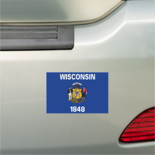 Wisconsin Car Magnet