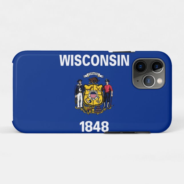 Wisconsin Case-Mate iPhone Case (Back (Horizontal))