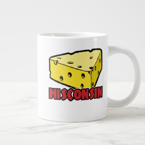 Wisconsin Cheese Wedge Jumbo Mug