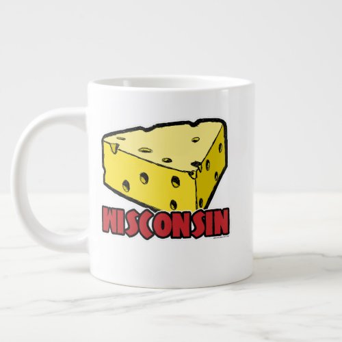 Wisconsin Cheese Wedge Jumbo Mug