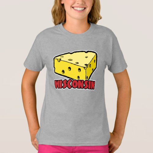 Wisconsin Cheese Wedge T_Shirt