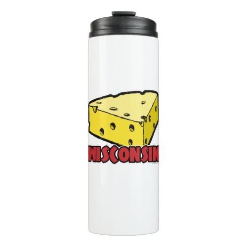 Wisconsin Cheese Wedge Thermal Tumbler