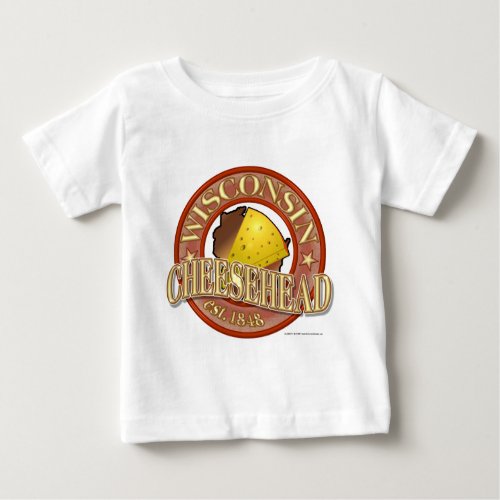 Wisconsin Cheesehead Seal Baby T_Shirt