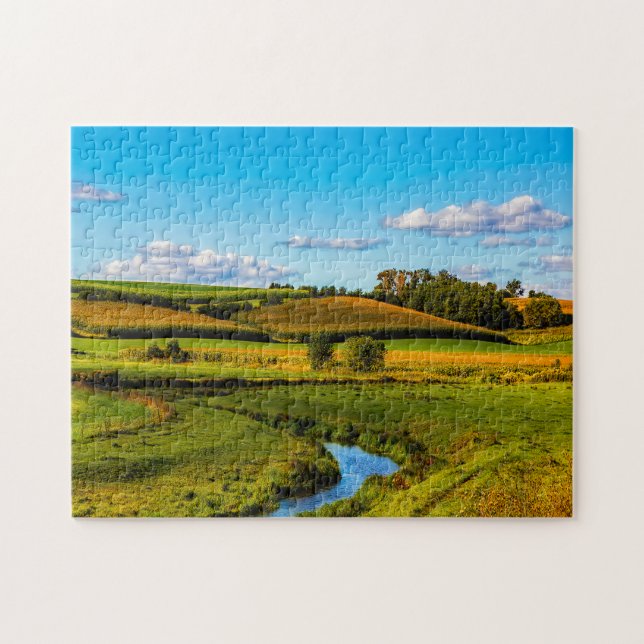 Wisconsin Country Scene. Jigsaw Puzzle (Horizontal)