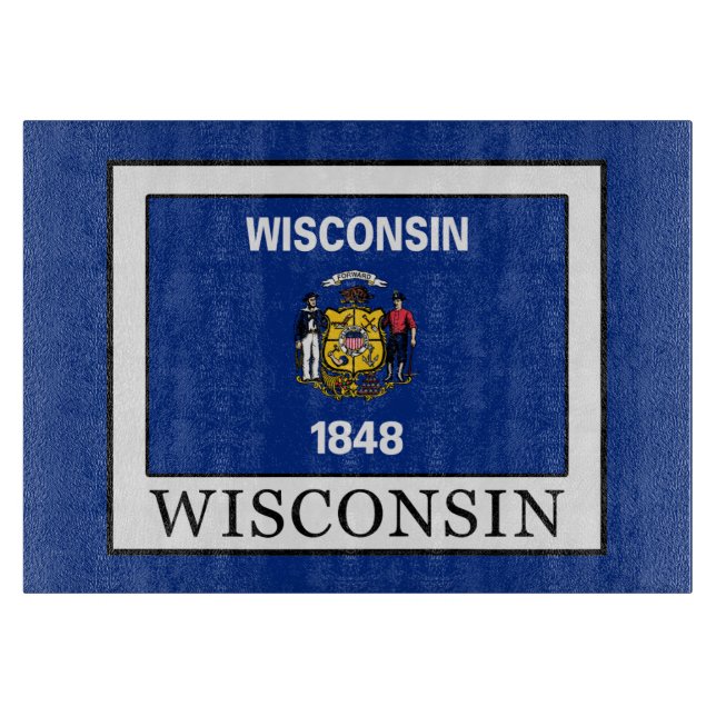 Wisconsin Cutting Board (Front)