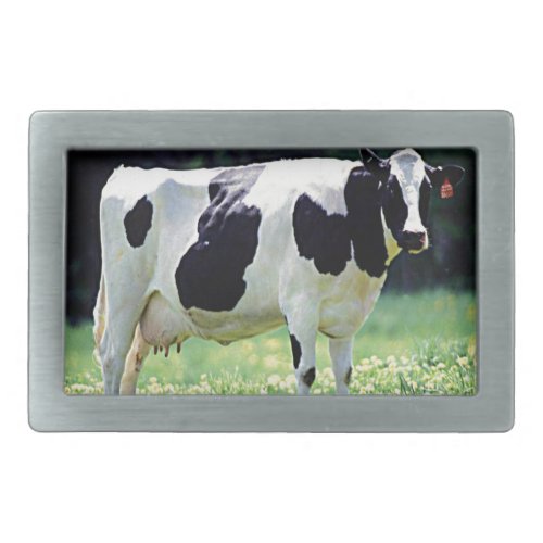 Wisconsin Dairy Cow Belt Buckle