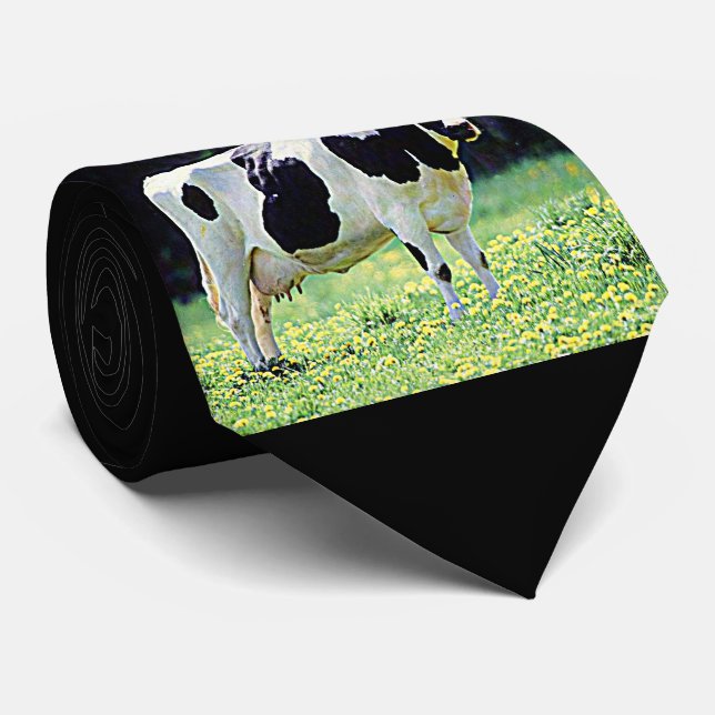 Wisconsin Dairy Cow Tie (Rolled)