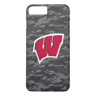 Wisconsin Dark Digital Camo Pattern iPhone 8 Plus/7 Plus Case