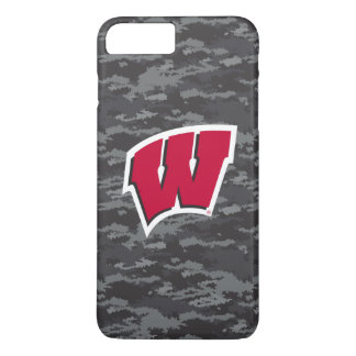 Wisconsin | Dark Digital Camo Pattern iPhone 8 Plus/7 Plus Case