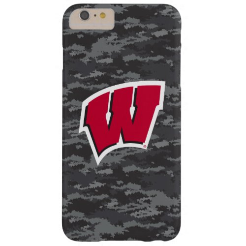 Wisconsin  Dark Digital Camo Pattern Barely There iPhone 6 Plus Case