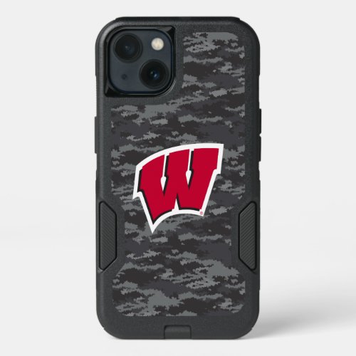 Wisconsin  Dark Digital Camo Pattern iPhone 13 Case