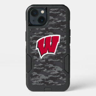 Wisconsin Dark Digital Camo Pattern iPhone 13 Case