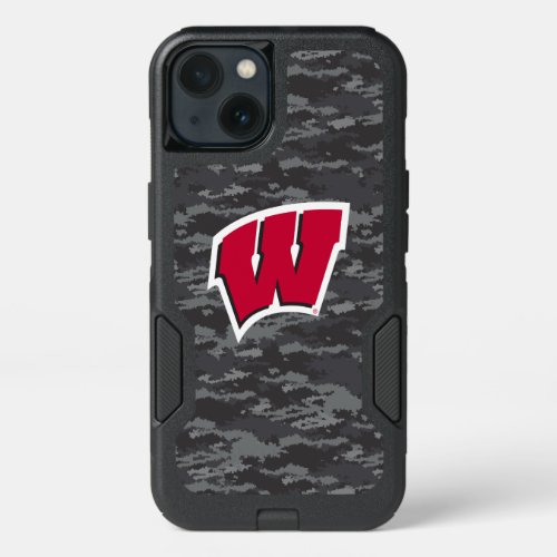 Wisconsin  Dark Digital Camo Pattern iPhone 13 Case