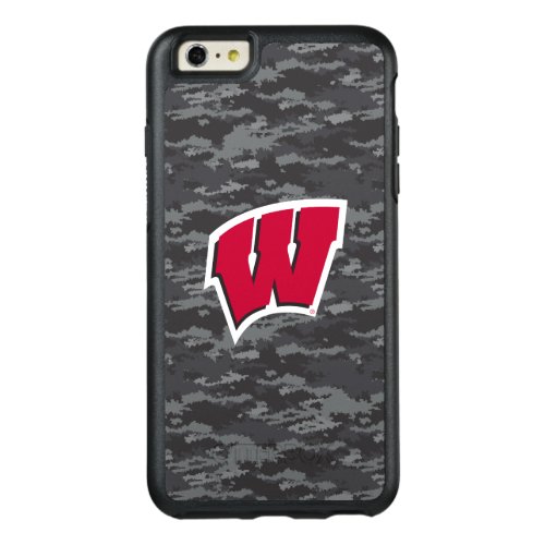Wisconsin  Dark Digital Camo Pattern OtterBox iPhone 66s Plus Case