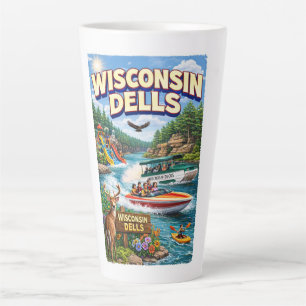 Wisconsin Dells Adventure – Waterparks and Ducks Latte Mug