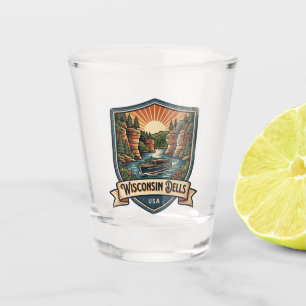 Wisconsin Dells USA Shot Glass