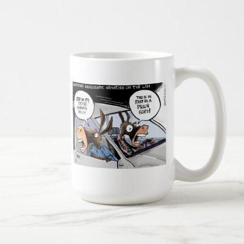 Wisconsin Democrats on the lam Coffee Mug