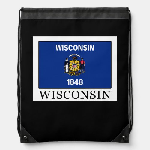 Wisconsin Drawstring Bag