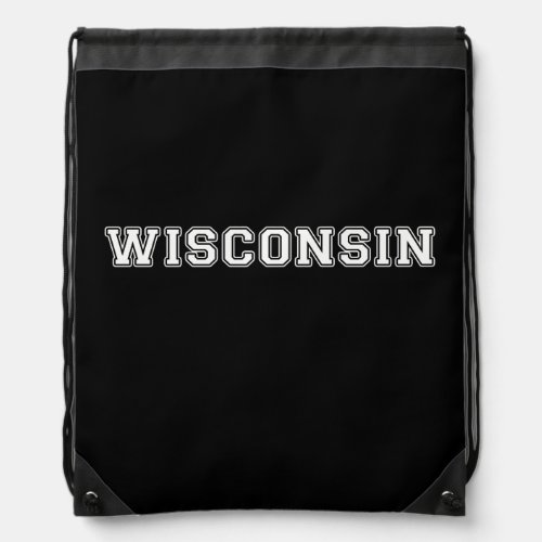 Wisconsin Drawstring Bag