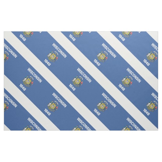 WISCONSIN Flag Fabric (Yard)