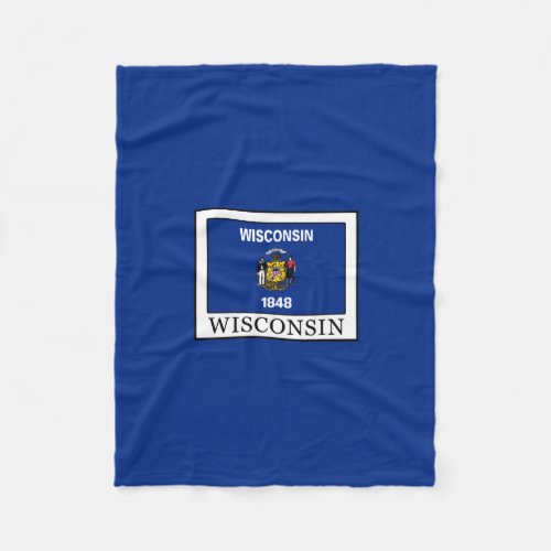 Wisconsin Fleece Blanket