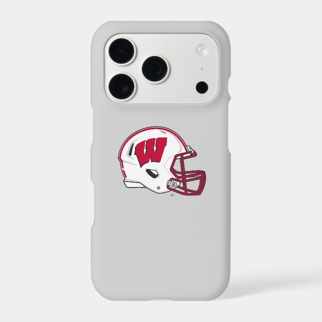 Wisconsin | Football Helmet Case-Mate iPhone Case (Back)