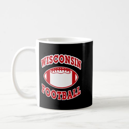 Wisconsin Football Pullover  Coffee Mug