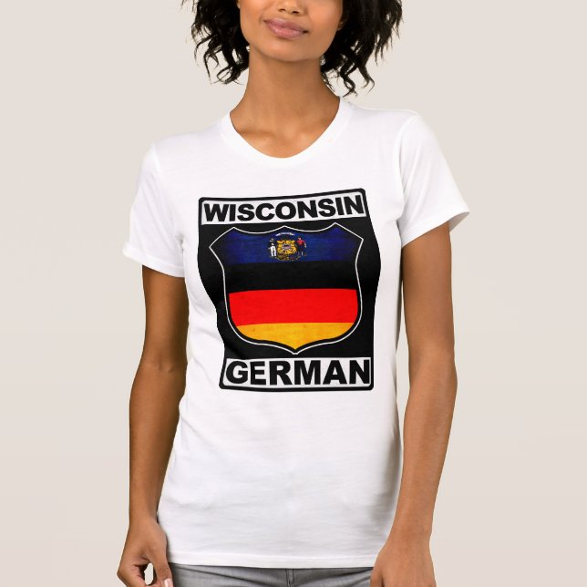 Wisconsin German American T-Shirt (Front)