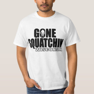 WISCONSIN Gone Squatchin - Original Bobo T-Shirt