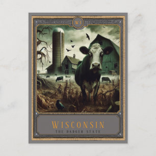 Wisconsin   Gothic Art Postcard