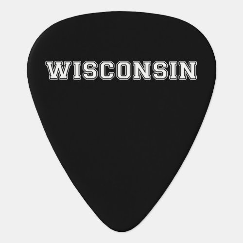 Wisconsin Guitar Pick