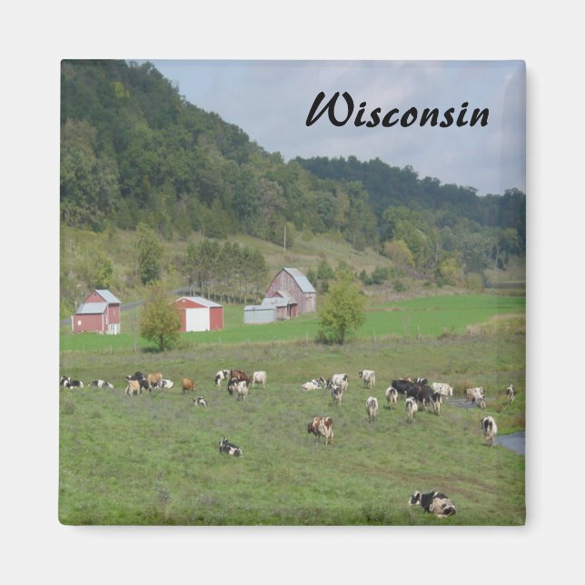 Wisconsin Hills Magnet (Front)