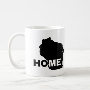 Wisconsin Home Away From State Mug or Travel Mug