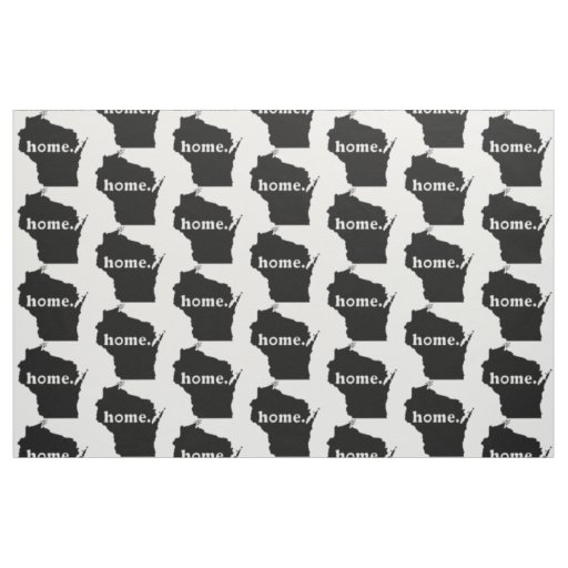 Wisconsin Home T-Shirt Fabric