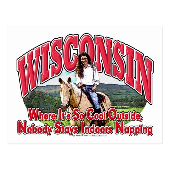 Wisconsin Horse Postcard