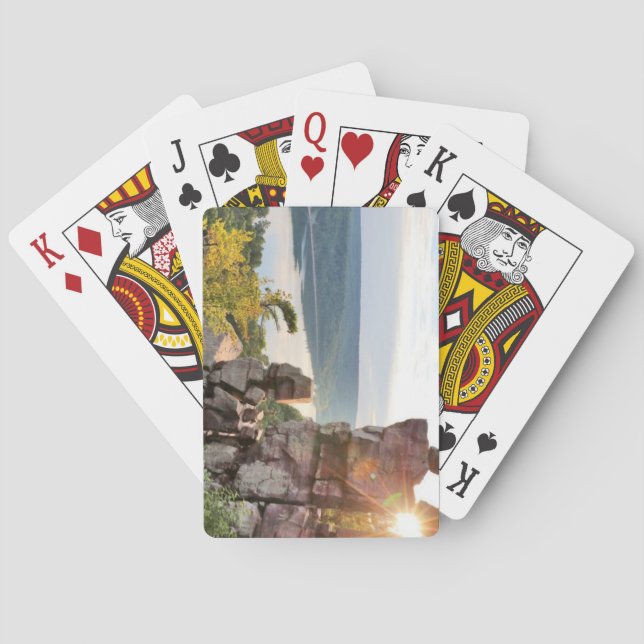 Wisconsin, ICE AGE TRAIL Poker Cards (Back)