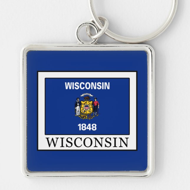 Wisconsin Keychain (Front)
