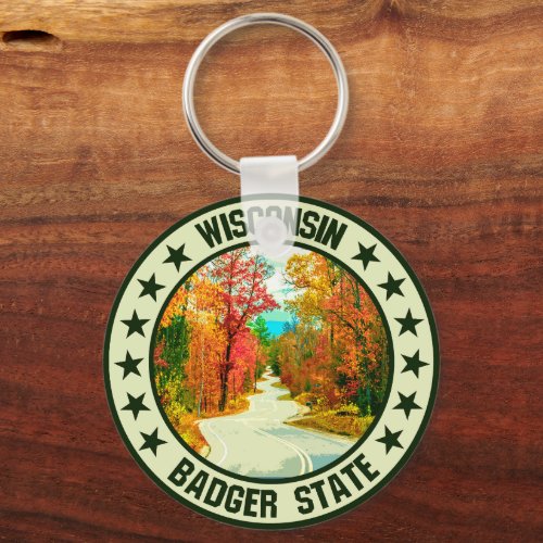 Wisconsin                                          keychain