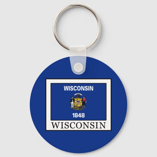 Wisconsin Keychain (Front)