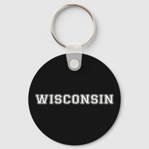 Wisconsin Keychain