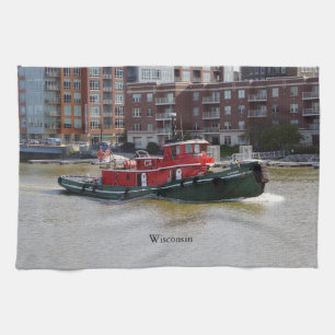 Wisconsin kitchen towel